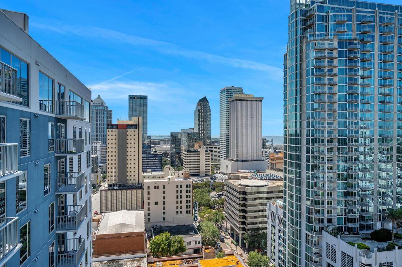 Luxury 1 Bedroom With Den Downtown Tampa Apt - City Views, Rooftop Pool, Workspace Buitenkant foto